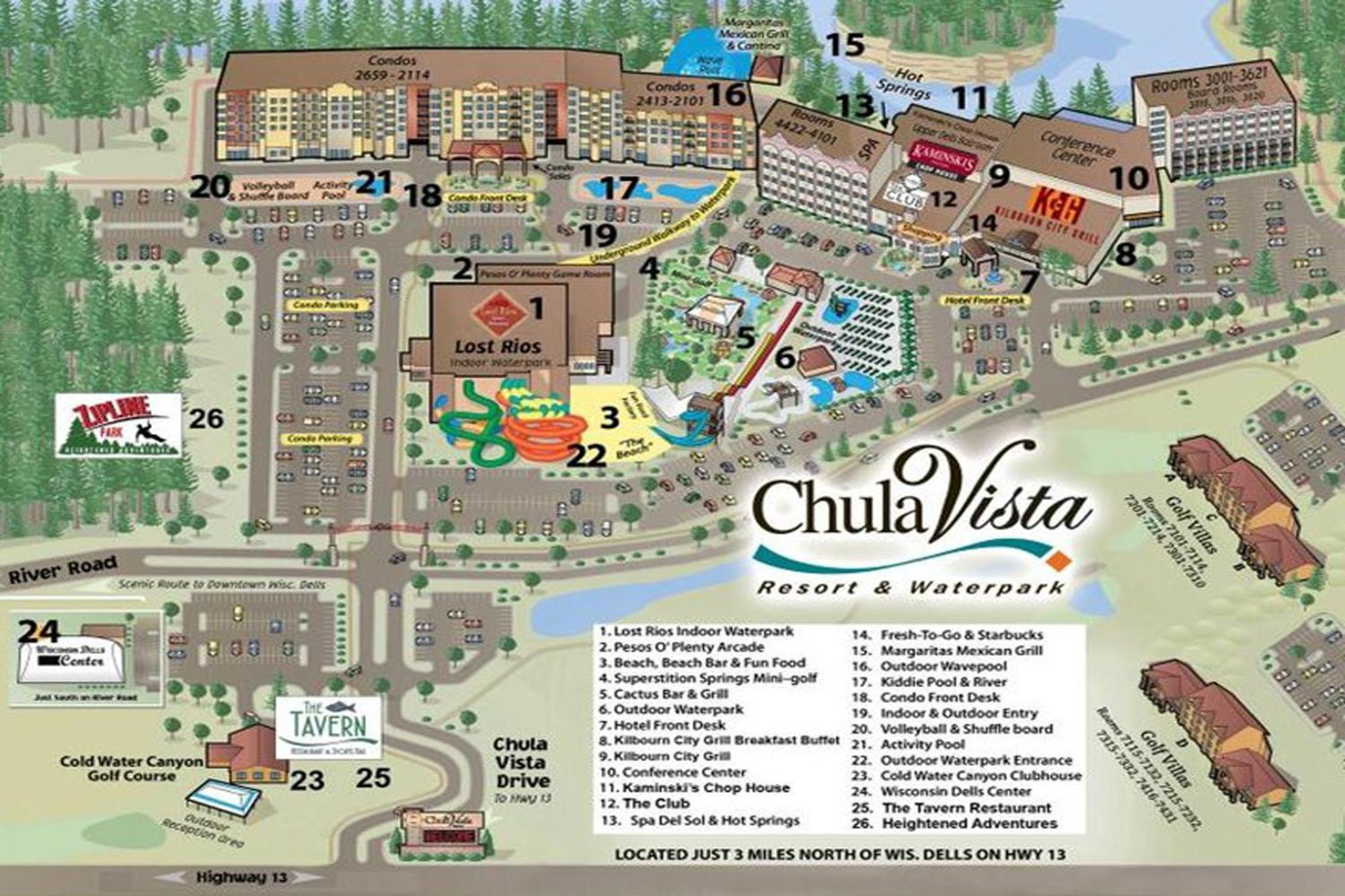 Chula Vista II Villa Уисконсин Делс Стая снимка
